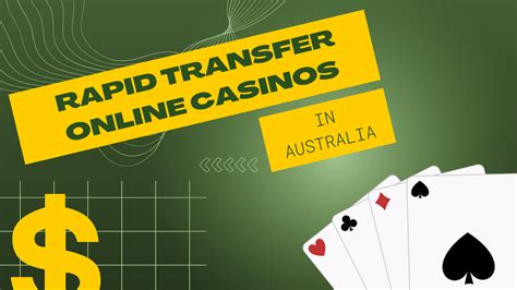 top rapid transfer online casinos - best rapid transfer casinos